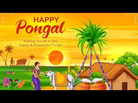Happy Pongal 2022 | Happy Pongal Whatsapp Status Video | Happy Pongal Status | Wishes | Greetings
