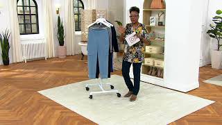 Women with Control Prime Stretch Denim Cargo Pants w Cuff on QVC