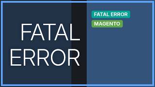 Magento: \*\* Error 503: Need help (2 Solutions!!)