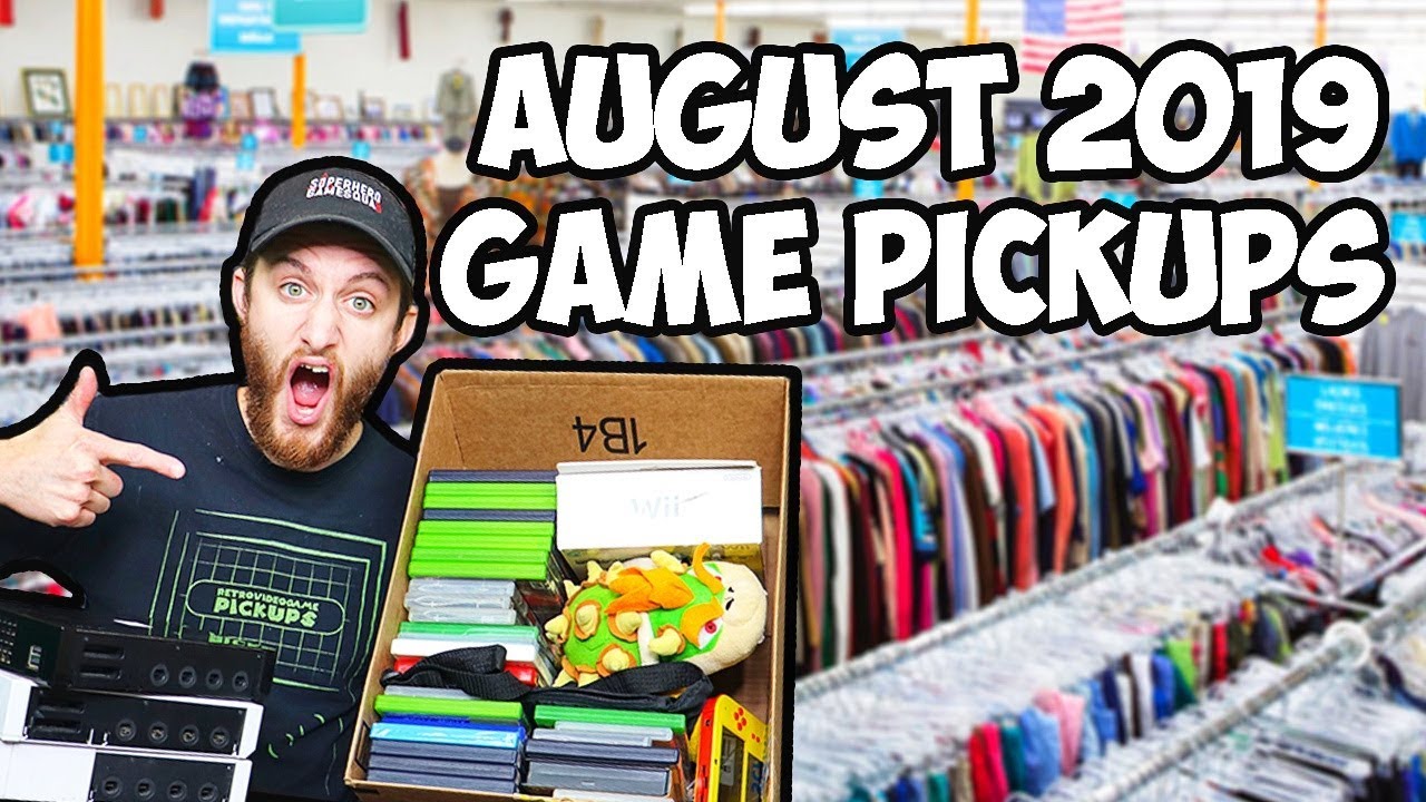 August 2019 Retro Video Game Pickups