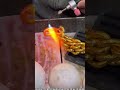 the process of heating gold bracelets #shorts