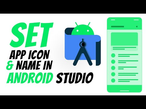 How To Set the App Icon & Name for Android App using Android Studio | Kamran Ahmad