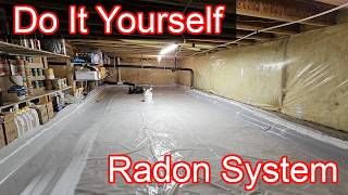 DIY and Install Your Own Radon Mitigation System in The Cellar!