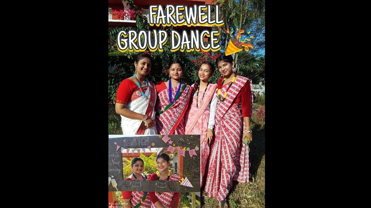 farewell Group dance 🌚 // at CNB // By class XI student. - YouTube