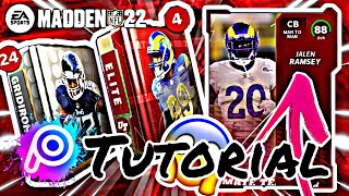 HOW TO MAKE A MADDEN 22 THUMBNAIL ON YOUR PHONE TUTORIAL - iPhone and Samsung