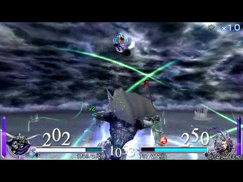 Dissidia Final Fantasy Garland vs Kuja Japanese