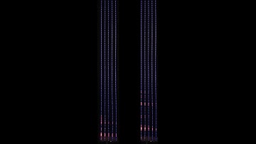Audio Spectrum Analyzer for Arduino with WS2812B and FFT - Presentation wtht Music for GEMA reasons