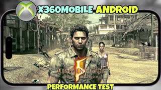 New XBOX 360 On Android - (X360 MOBILE) Resident evil 5 Test On 8sGen3 + 8 GB Ram