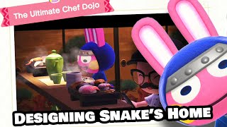 Designing Snakes Home in Happy Home Paradise DLC | The Ultimate Chef Dojo