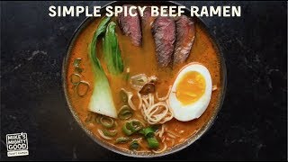 How To Make Simple Y Beef Ramen