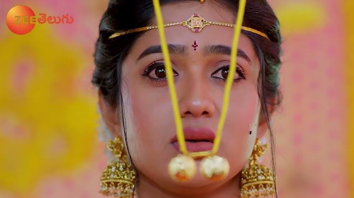 Padamati Sandhya Ragam Promo - 6 Dec 2024 - Everyday at 8:00 PM - Zee Telugu