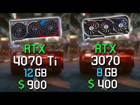 NVIDIA RTX 4070 Ti vs RTX 3070 | Test in 10 Games 4K Ultra