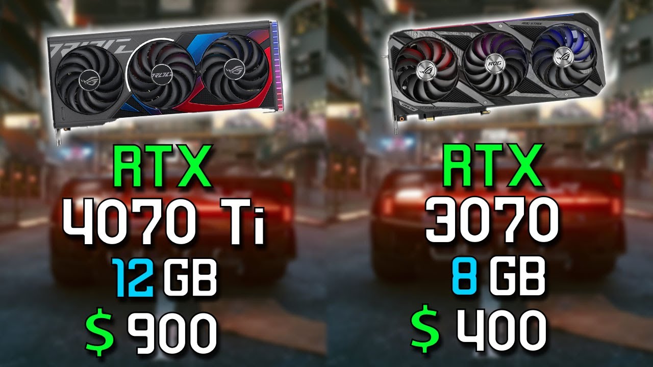 NVIDIA RTX 4070 Ti vs RTX 3070 | Test in 10 Games 4K Ultra - YouTube