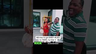 AB tries to get BABY ALIEN to TWIRL for him 💀 || #deenthegreat