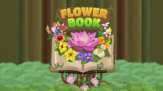 Flower Book match-3 game (promo trailer) screenshot 2