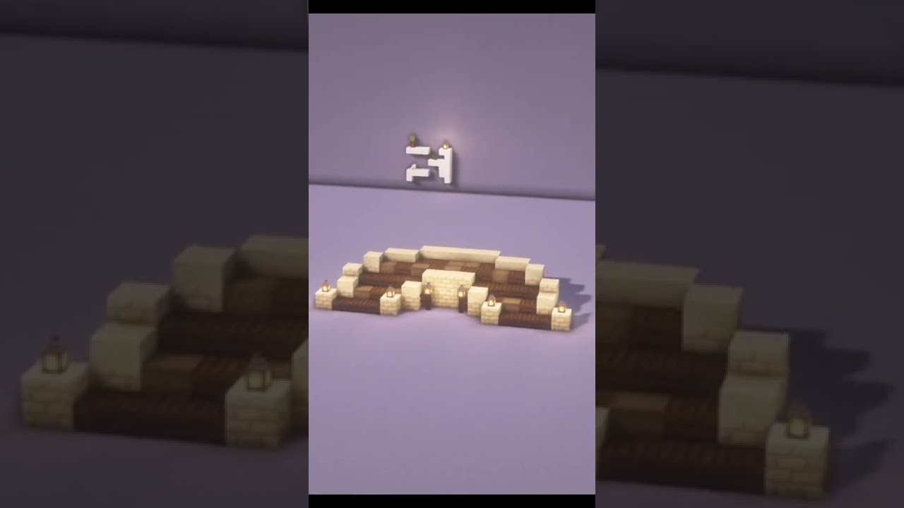 Minecraft Staircase Design | Curve Staircase Idea