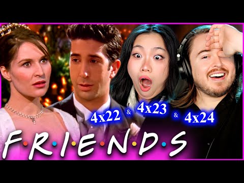 **SHE WASN'T READY...** Friends Reaction S4 Episodes 22, 23 & 24: FIRST TIME WATCHING