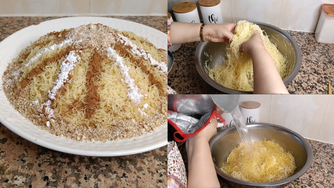 طريقة تحضير سفة الشعرية غير بجوج تفويرات فوقت قصير كتوجد أغادي اتنسيك فجميع طرق 👌كدوب في الفم