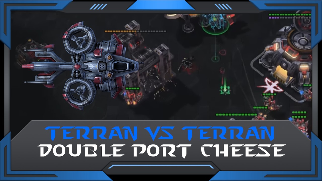 StarCraft 2 (RuFF Highlight): Double Port Cheese