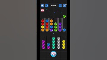 Lv 289 Ball Sort Puzzle - Color Game / 顏色分類遊戲 / ボールソーティングパズル (Guru Game)  #ballsortpuzzle