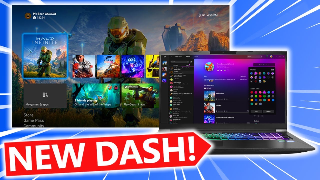 NEW* Xbox Dashboard 2020 (Xbox Series X & Xbox One Update) - YouTube