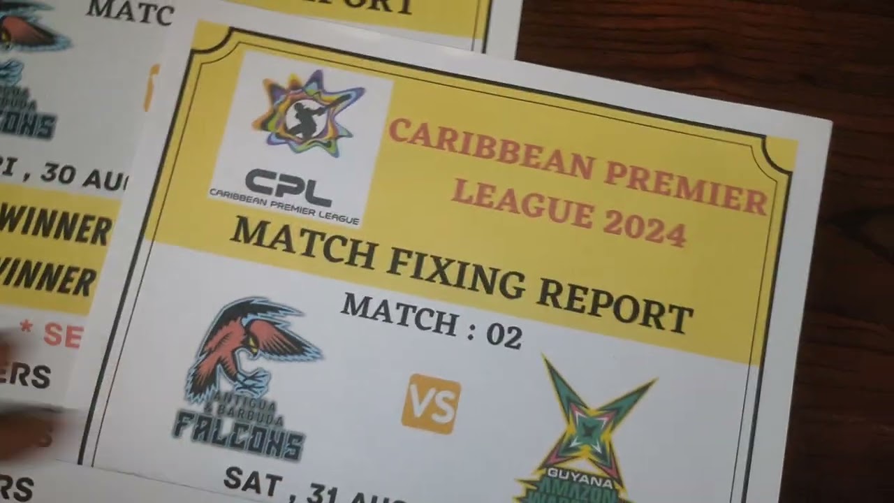 CPL 2024 Match Fixing Report | Falcons VS Warriors | 2nd Match | 💯% Fix Report Win Big Jackpot