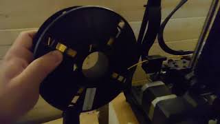 Anycubic Kobra Max filament removal process (auto and manual) 3d printer