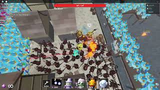 600 Wizards Vs Blastech Brawler Roblox Tower Heroes Extreme Lag Warning