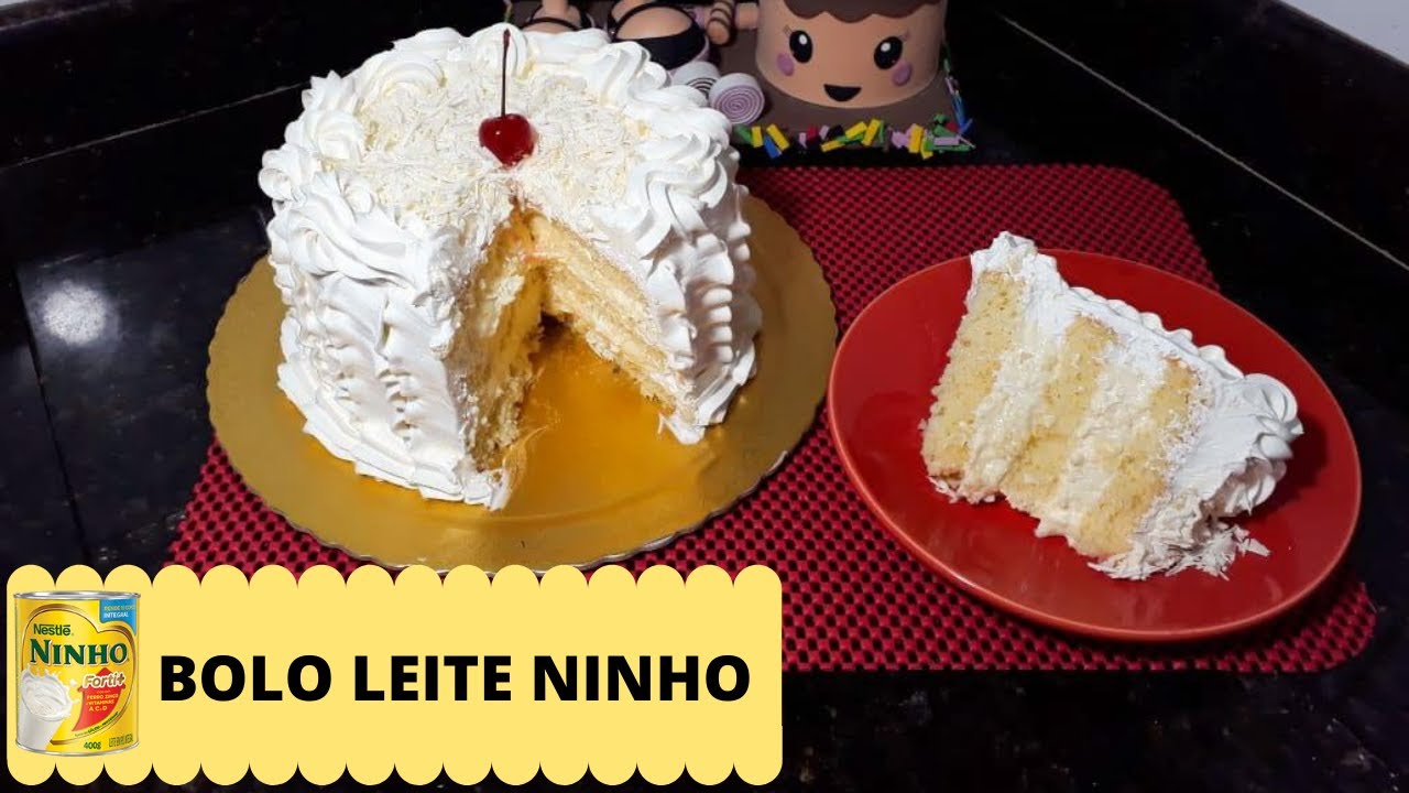 BOLO LEITE NINHO (FORMA 17x10)