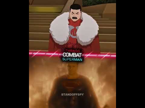 Thragg VS Superman (DCEU)