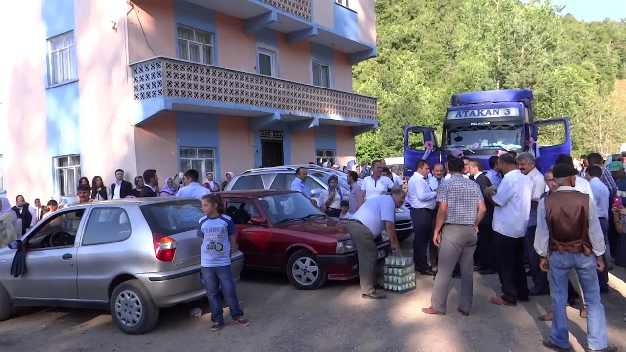 Köy Ağa Dügünü Tırla Gelin Almaya Geliş Kastamonu Azdavay Dereli Tekke