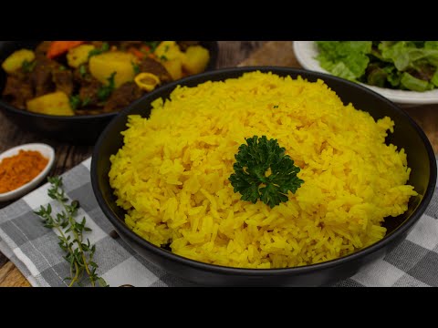 Video: Rice In A Pan - A Recipe With A Photo Step By Step. How To Cook Rice In A Pan With Turmeric And Garlic?