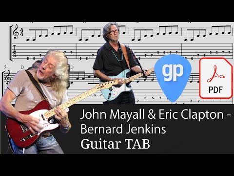John Mayall & Eric Clapton - Bernard Jenkins Guitar Tabs [TABS]
