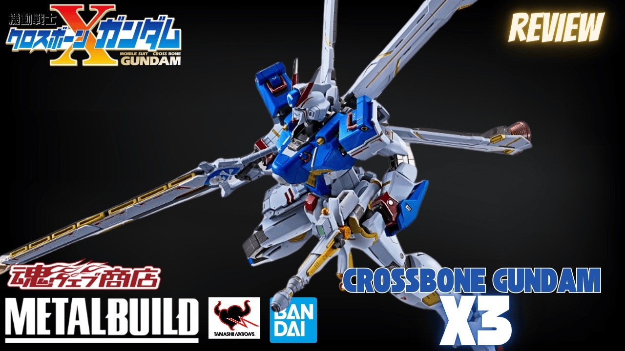 Metal Build Gundam Crossbone X-3 Review! - YouTube
