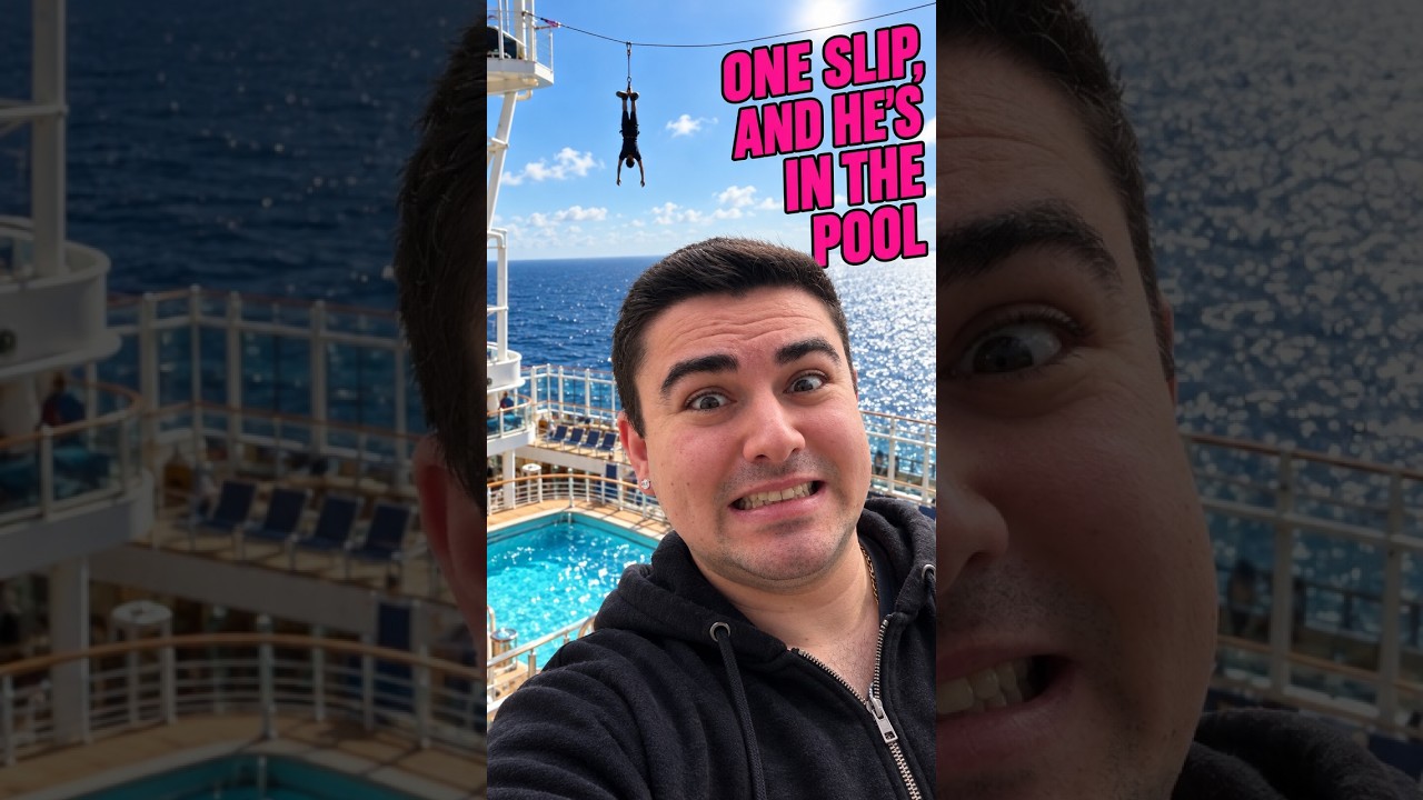 Backflips on a Rope… on a Cruise Ship 😳