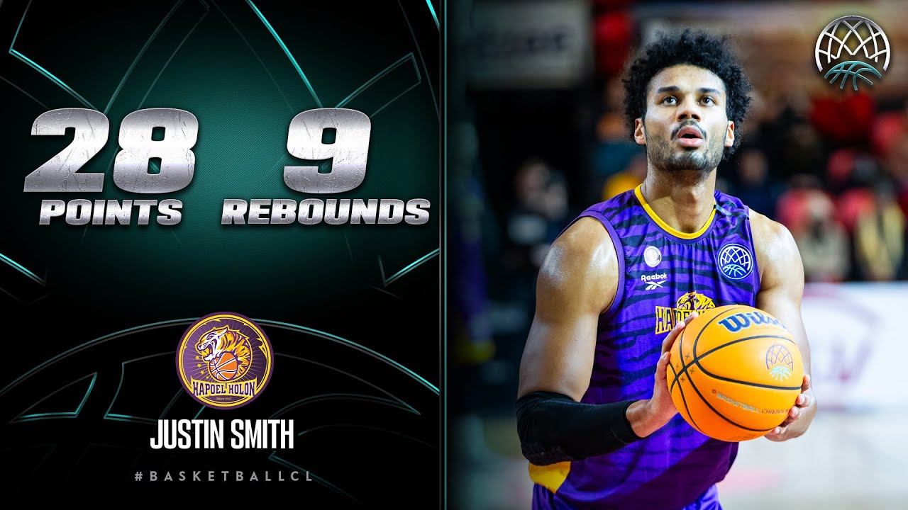 Justin Smith (28 PTS | 9 REB) | Player Highlights | HOLO v OOST | #BasketballCL 2023