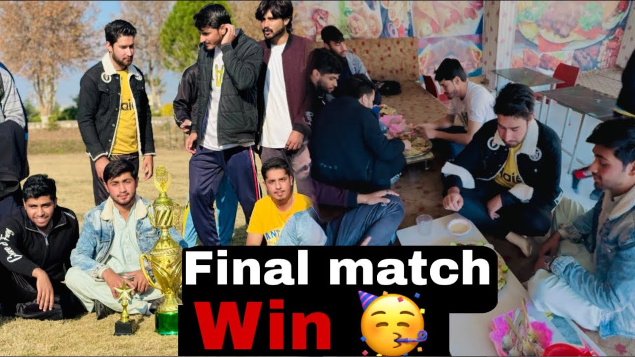 Alhamdulillah win tha match 🥳platar khana geya