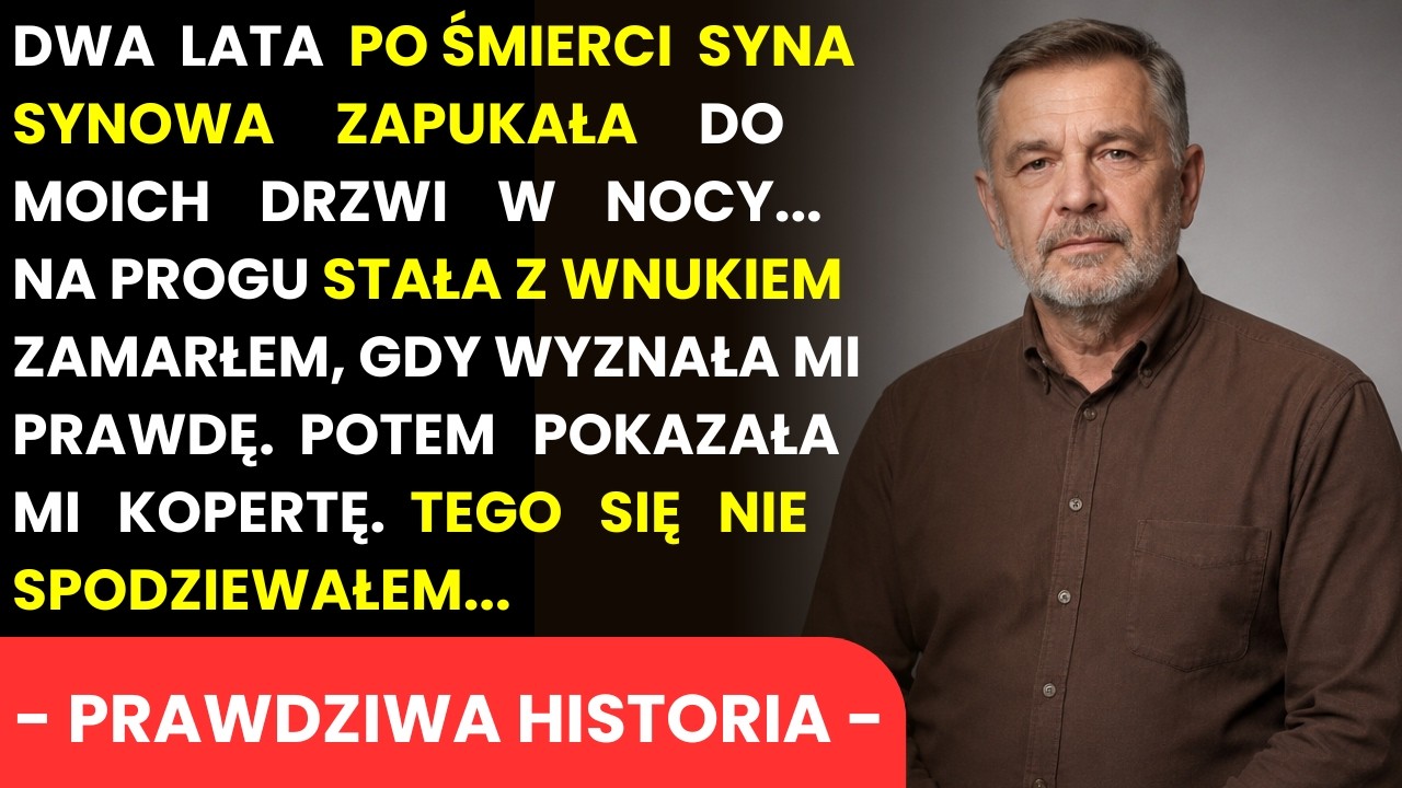 Tej nocy, gdy ktoś zadzwonił do drzwi, nie spodziewałem się, że na progu stanie moja synowa z moim wnukiem, trzymającym tylko jedną torbę. Ale to nie płacz Anny najbardziej mną wstrząsnął. To...