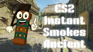 ANCIENT INSTANT SMOKES FROM ALL POSITIONS - In-depth CS2 Utility Guide