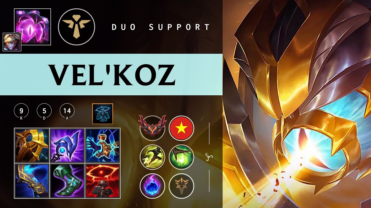 Vel'Koz Support vs Thresh - VN Grandmaster Patch 26.01