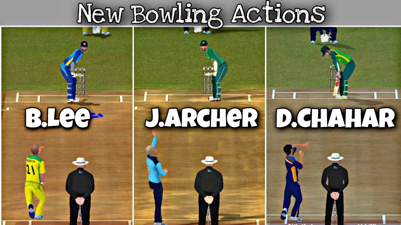 New Bowling Actions introduced in Real Cricket 22 || Real cricket 22 ...