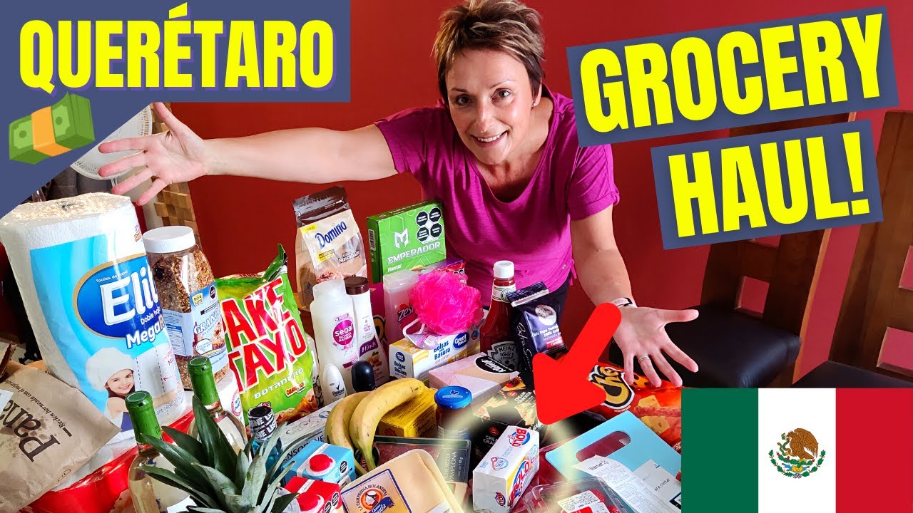 Cost of Living in Queretaro Mexico Grocery Shopping! YouTube