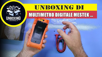 Multimetro Digitale MESTEK AC DC Tensione Corrente 6000