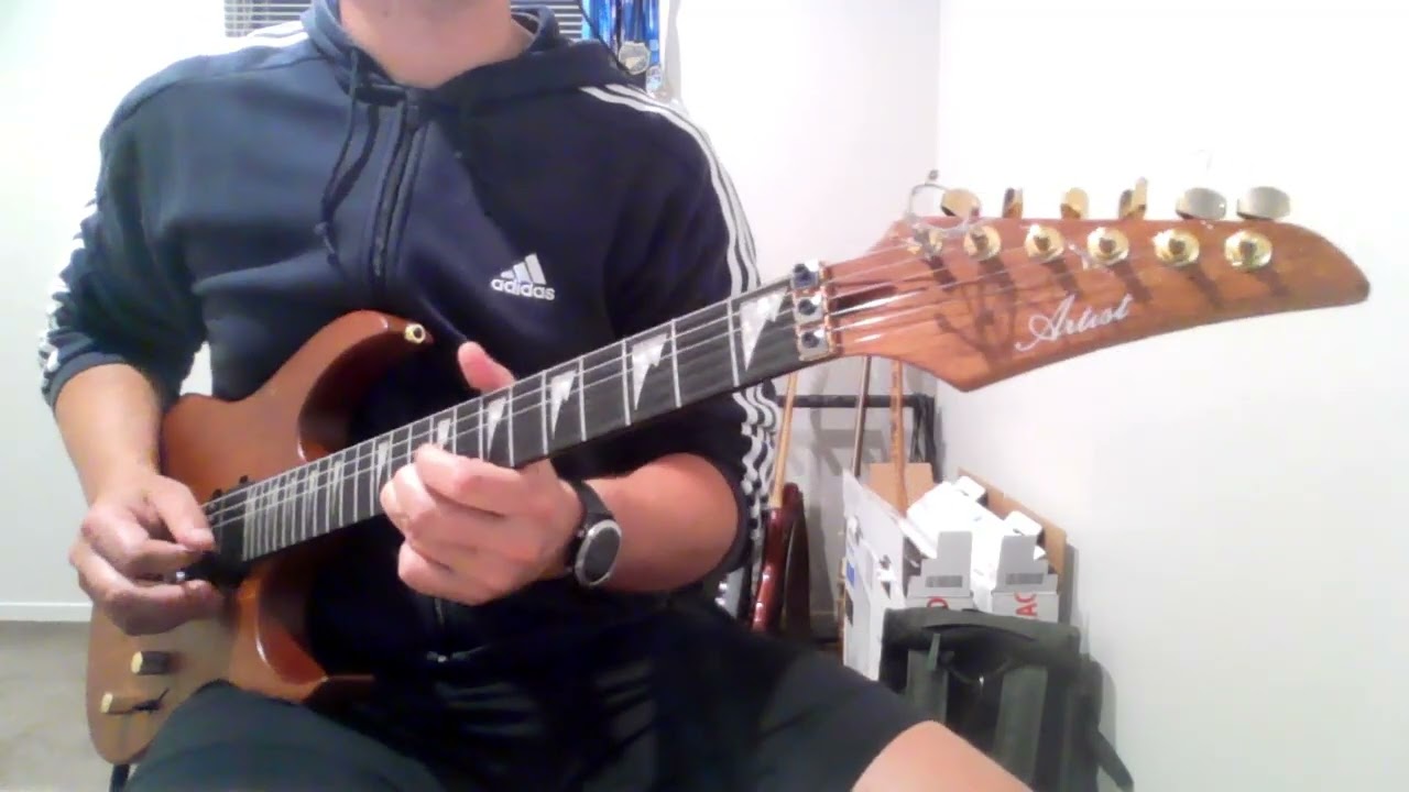 Artist Guitars SS87 Model - Gary Moore Cover