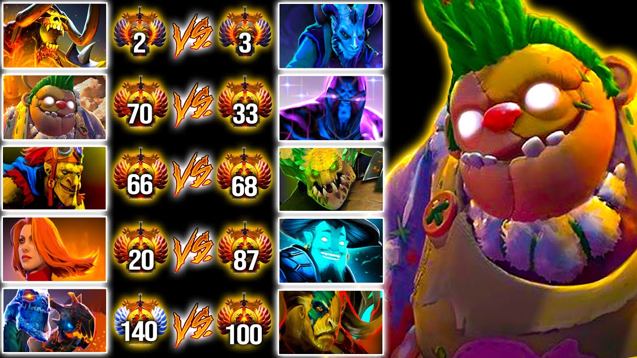 Rank 70 PSG.LGD.XinQ Pudge Persona Pos4 | Epic Immortal Pro Players Gameplay | Pudge Official