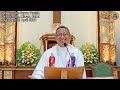 "Unsay atong kan-on aron di ta mamatay?" 4/22/2021, Misa ni Fr. Ciano sa SVFP.
