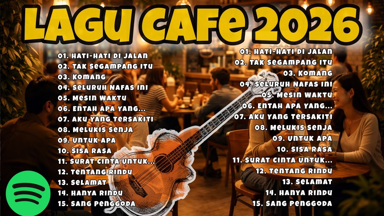 LAGU CAFE PILIHAN SANTAI PALING ENAK DIDENGAR - AKUSTIK TERBAIK