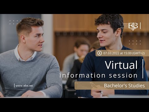EBS Virtual information session – Bachelor's Studies