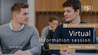 EBS Virtual information session – Bachelor's Studies