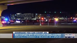 Man arrested after Wednesday night crash kills two people
